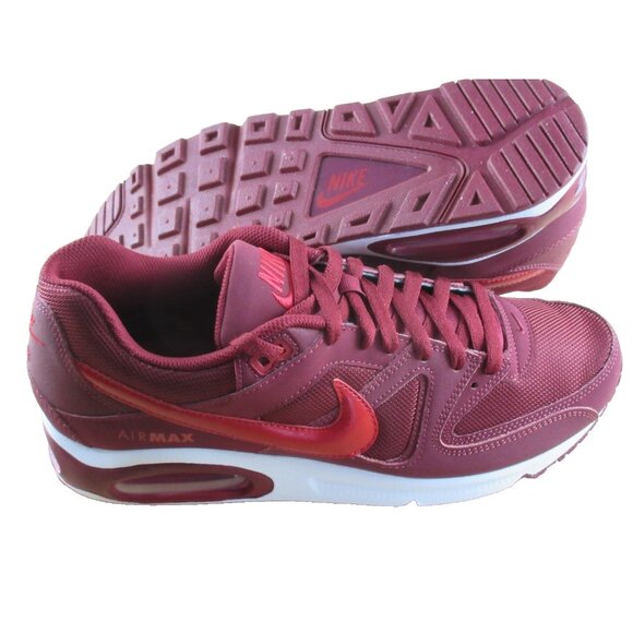 Nike Men's Air Max Command Running Shoes Team Red Gym Red White Sizes NIB - Picture 2 of 7